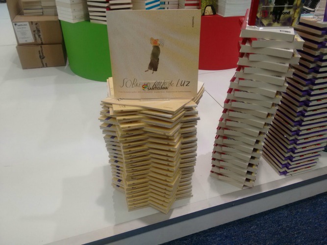 Colores y diversas figuras, el atractivo de acomodar libros